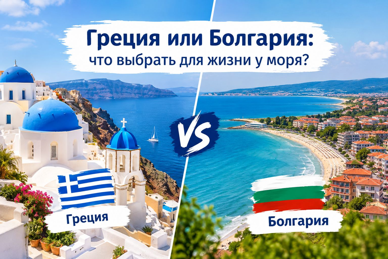 Греция или Болгария: что выбрать для жизни у моря