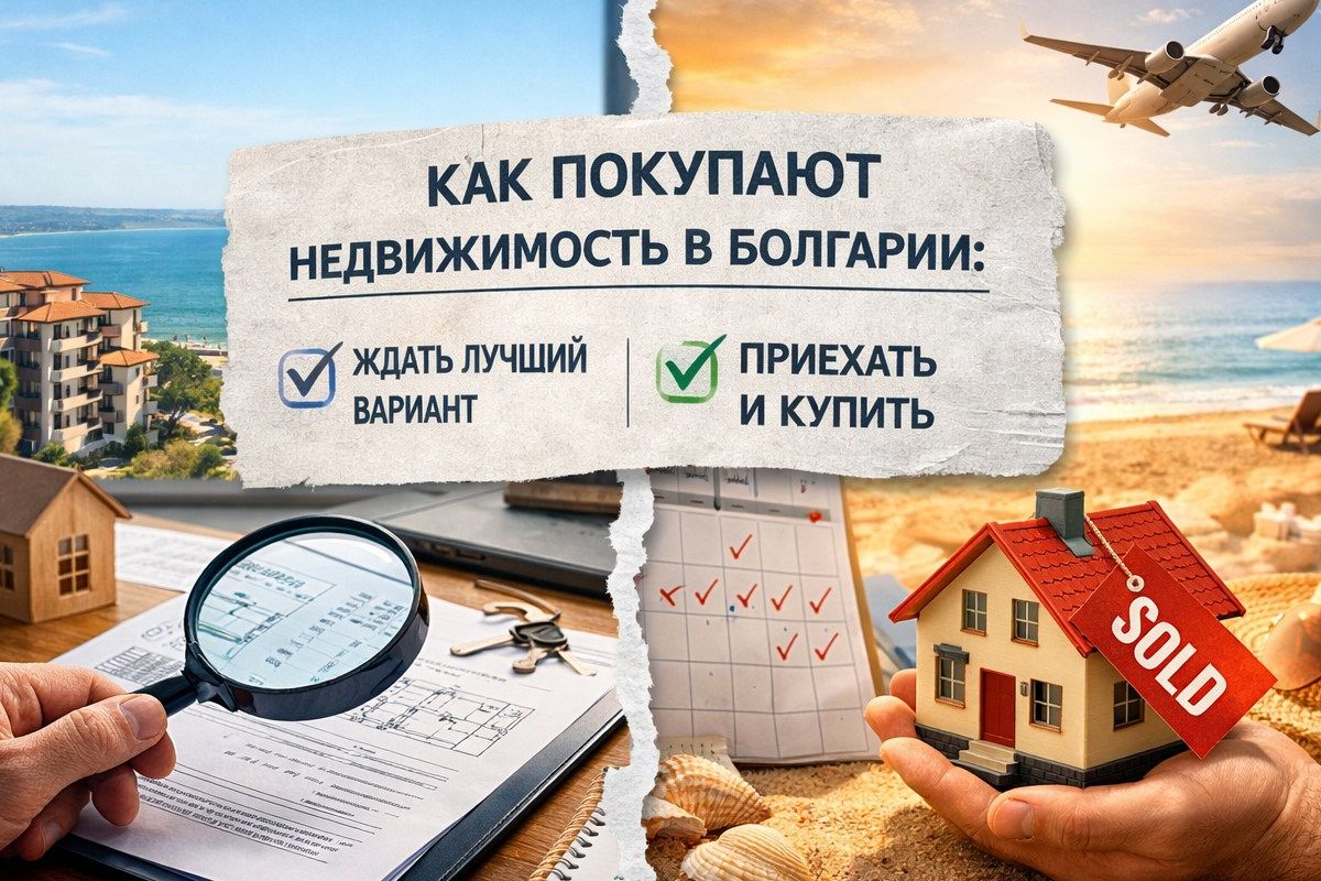Как реально покупают недвижимость в Болгарии