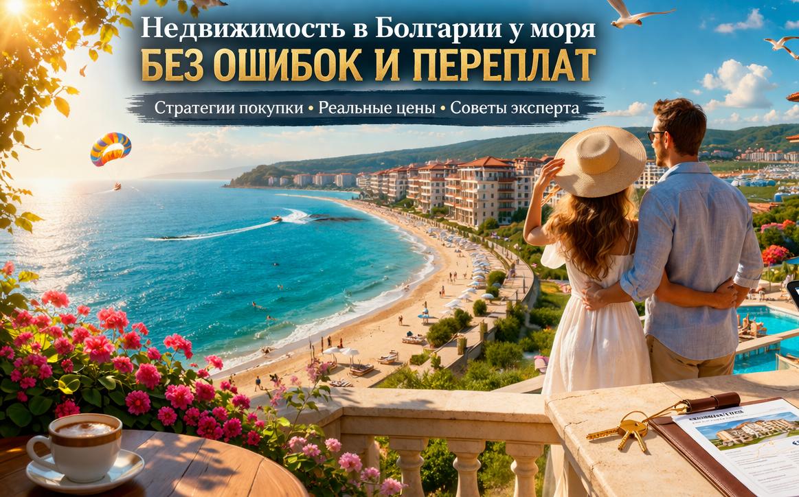 Стратегии покупки недвижимости на побережье Болгарии