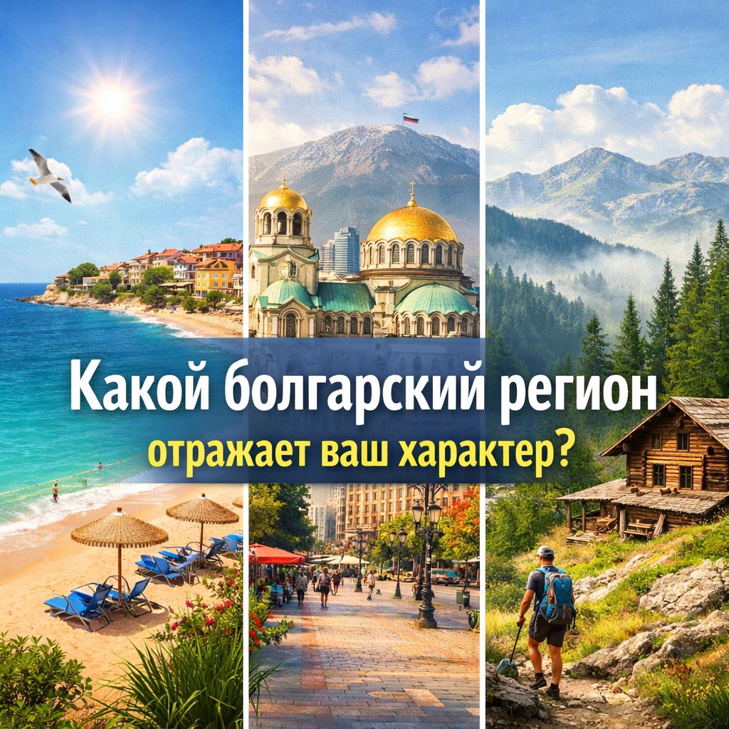 Какой болгарский регион отражает ваш характер?