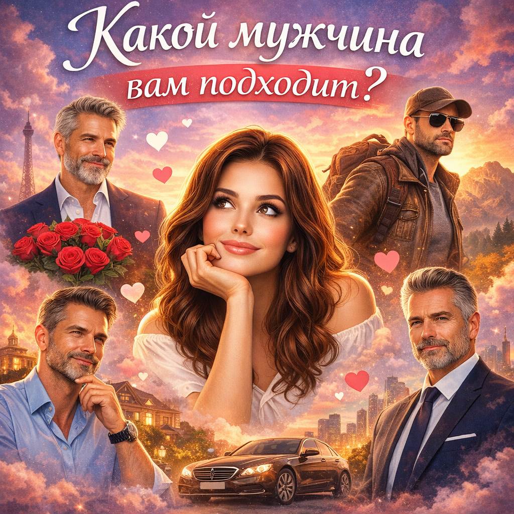 Какой мужчина вам подходит?
